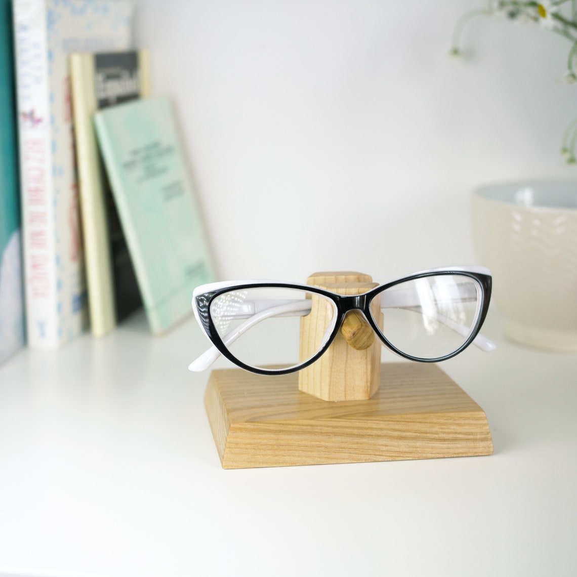 Reading Eye Glasses Beautiful Holder. Eye wear Stand for Her Etsy