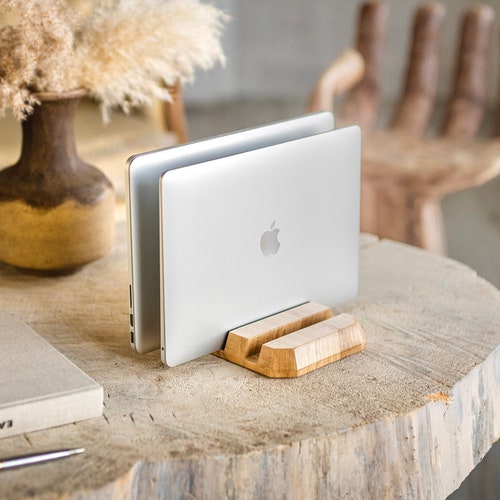 Vertical Macbook Stand Etsy Canada