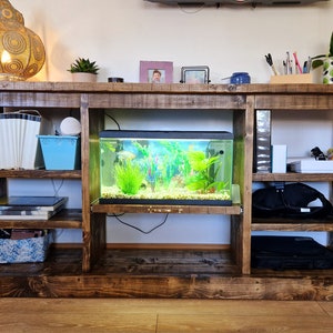 Sideboard console table acquarium cabinet/reclaimed wood furniture/cupboard/tv stand/industrial/drawers/vintage/storage solution/home decor