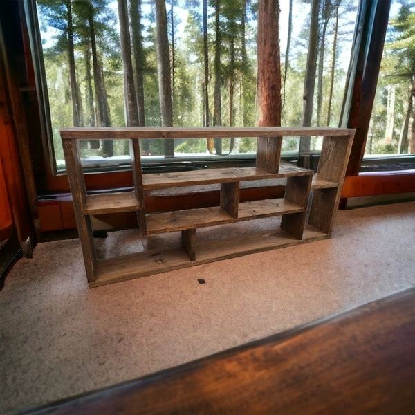 Reclaimed Wood Bookcase - Etsy