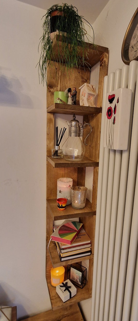 Corner library shelves deals