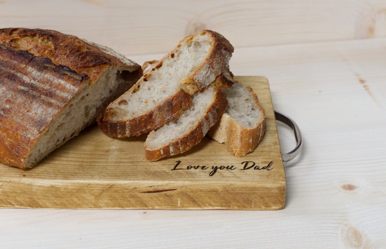 Engraved Reclaimed Wood Bread Board, Rustic Serving Tray - Etsy Australia
