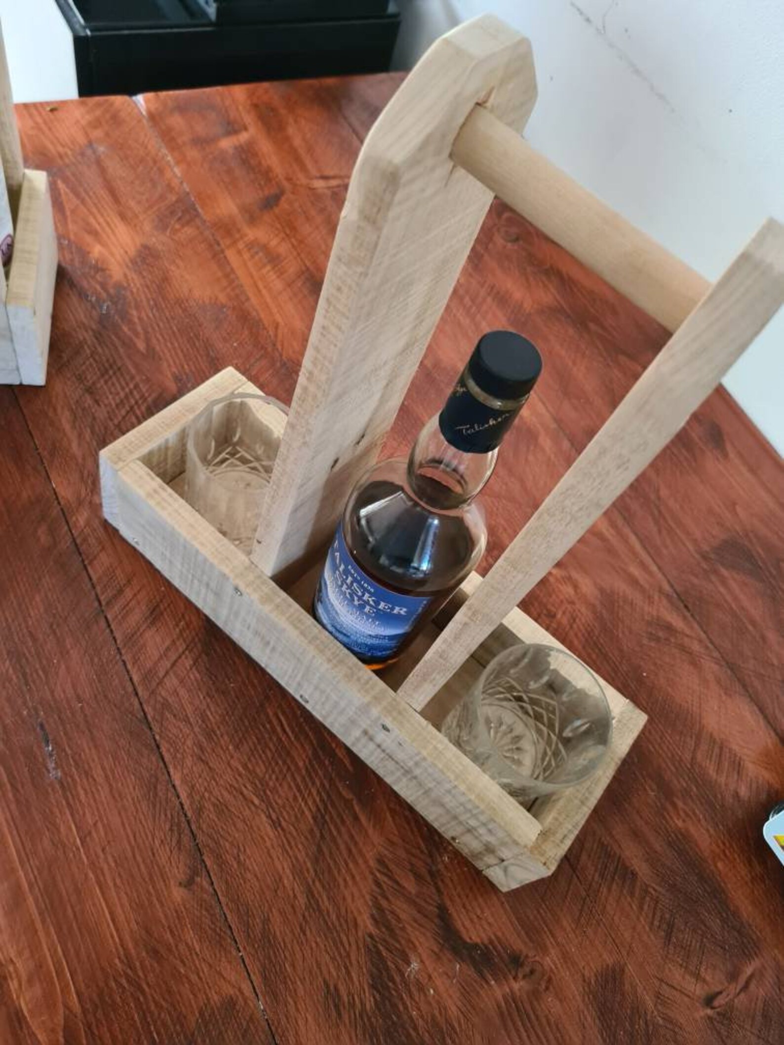 Spirits bottle holder glass holder fathers day gifts idea Etsy