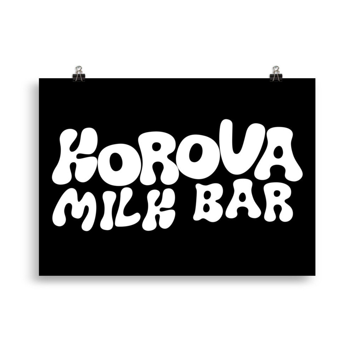 A Clockwork Orange Korova Milk Bar Luxury Matte Art Print Etsy