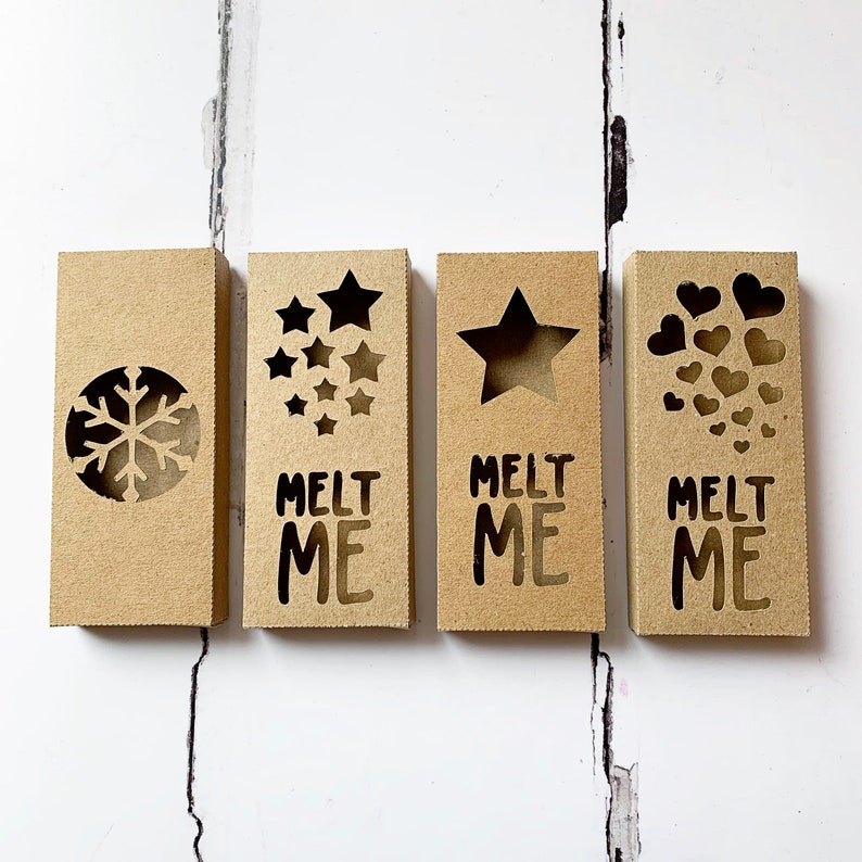 Download 50g Wax Melt Snap Bar Box Cut Files SVG DXF pdf eps jpg | Etsy