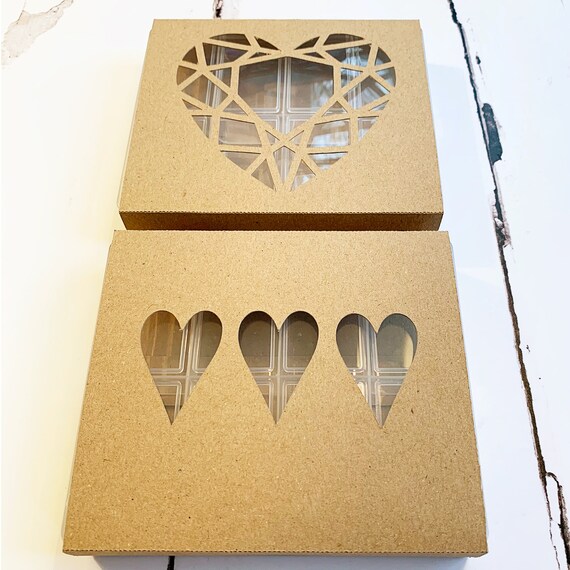 Home Bargains Wax Melt Box Hearts Sleeve Cut Files No Glue Etsy