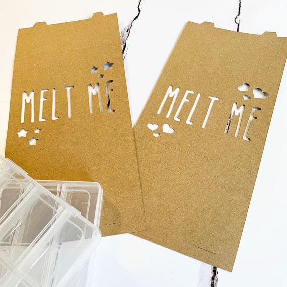 Home Bargains Wax Melt Box Melt Me Sleeve Cut Files No Glue Etsy
