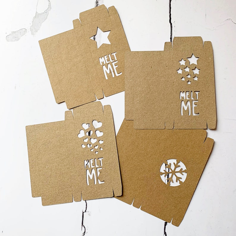 50g Wax Melt Snap Bar Box Cut Files SVG DXF Pdf Eps Jpg Etsy UK