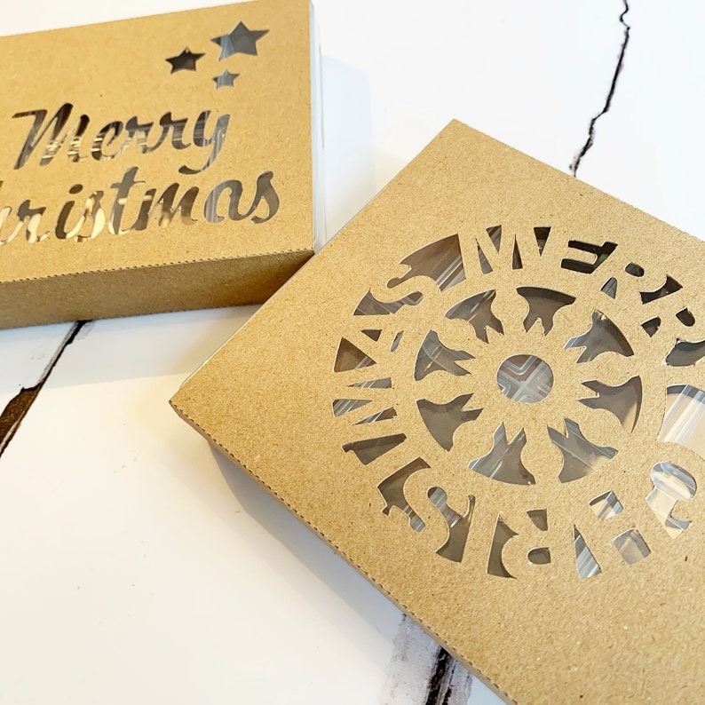 Home Bargains Wax Melt Box Christmas Sleeve Cut Files No | Etsy