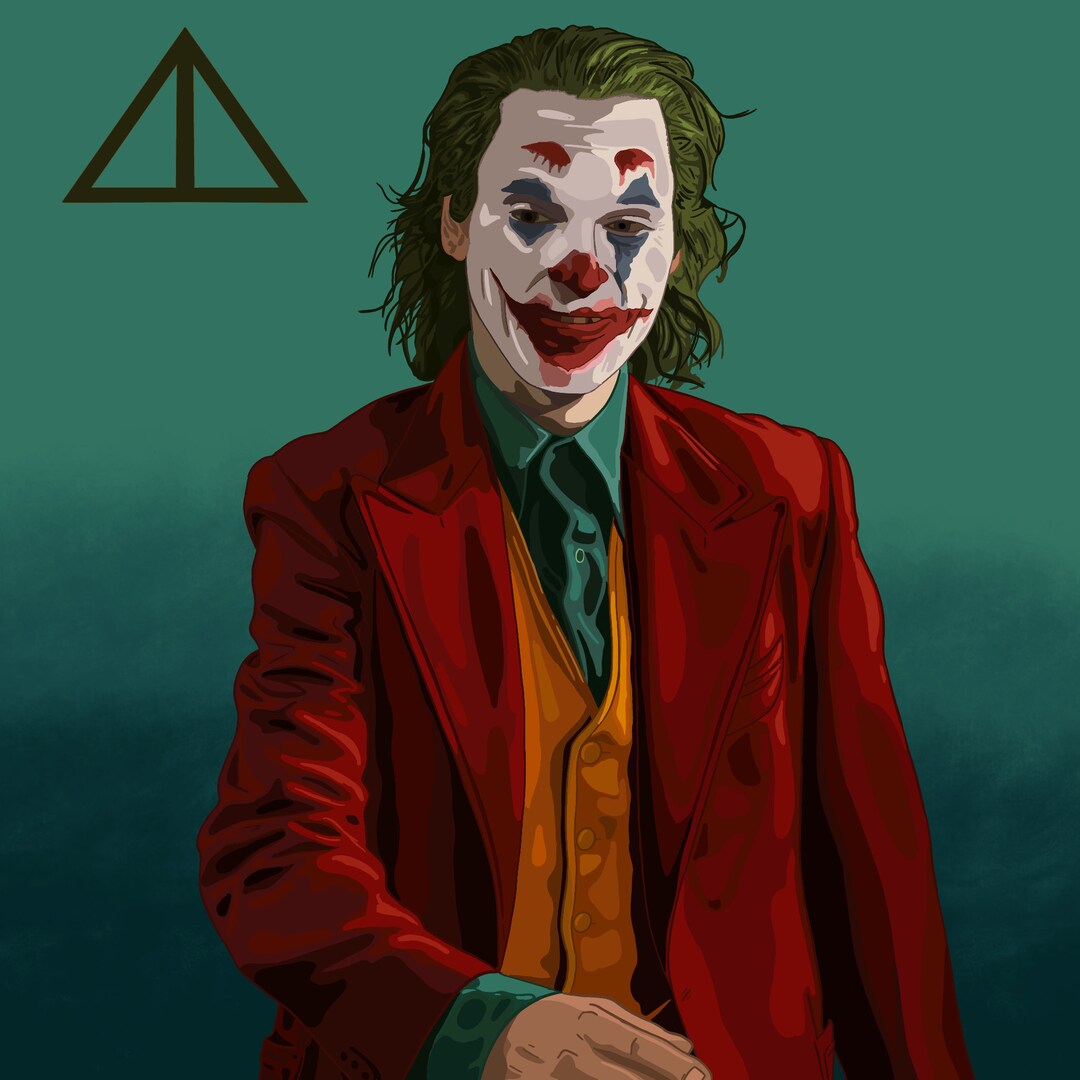 Joker Art Print Etsy