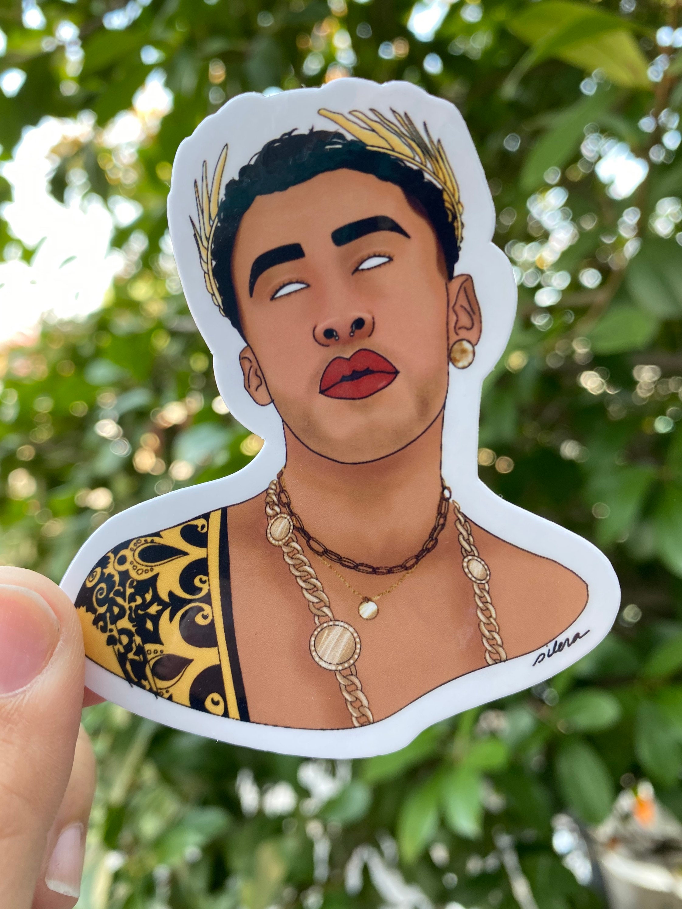 Bad bunny vinyl sticker / Bad bunny sticker pack/ Bad bunny Etsy