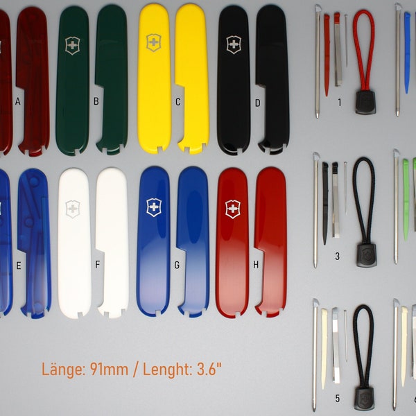 SCALES „+“ 91mm Victorinox PLUS Scales and Equipment