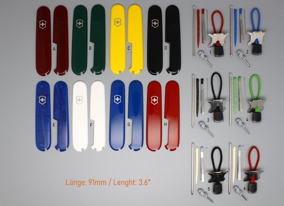 SCALES 91 Mm Victorinox PLUS Scales and Equipment quattro and Mini