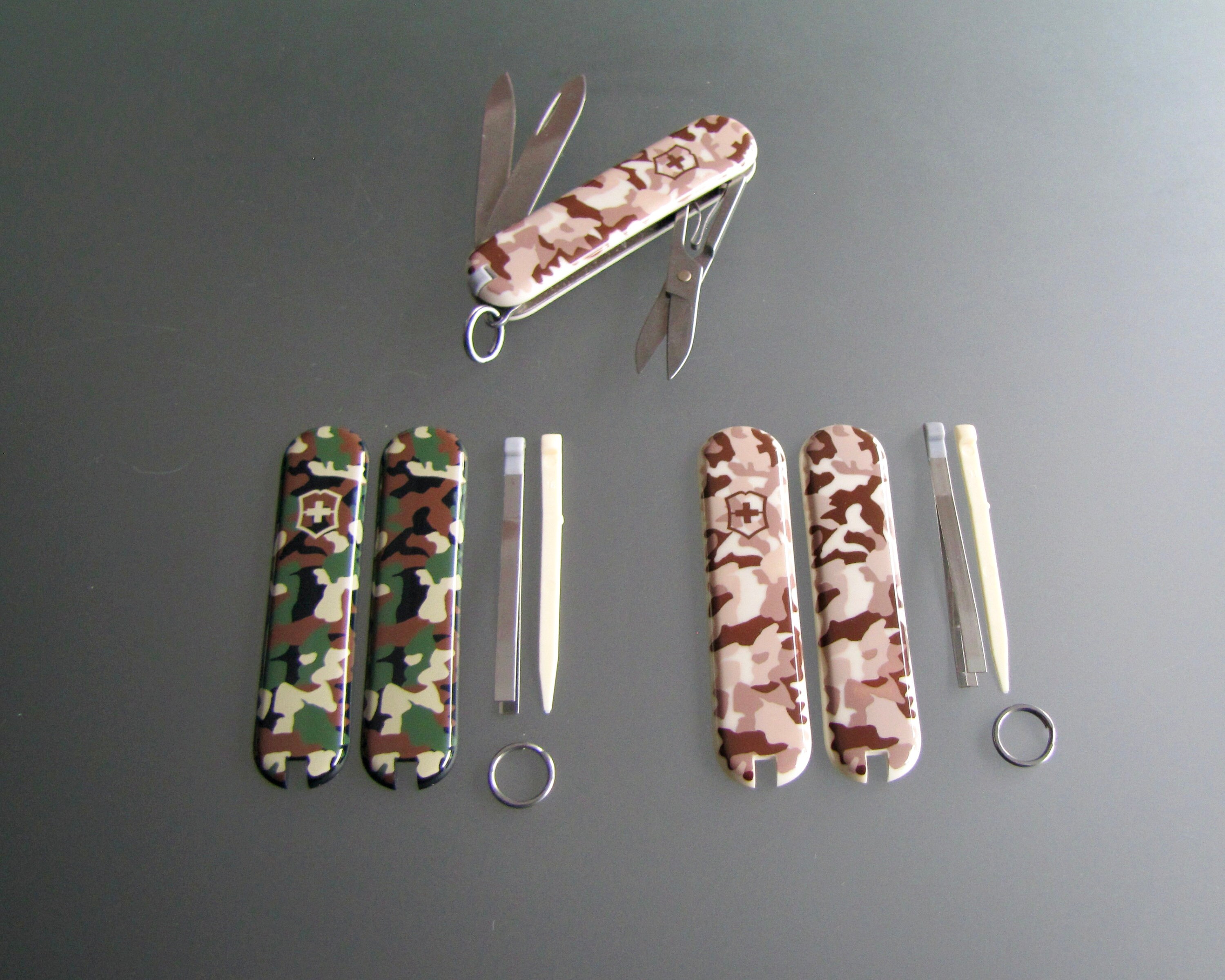SCALES 58 Mm Victorinox Scales in Camouflage and Equipment Etsy