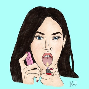 Jennifer&#39;s Body digital print