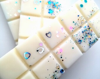 SMALL HEARTS 20 SENTED DESIGNER WAX MELTS FREE POSTAGE DOVES  FRAGRANCE