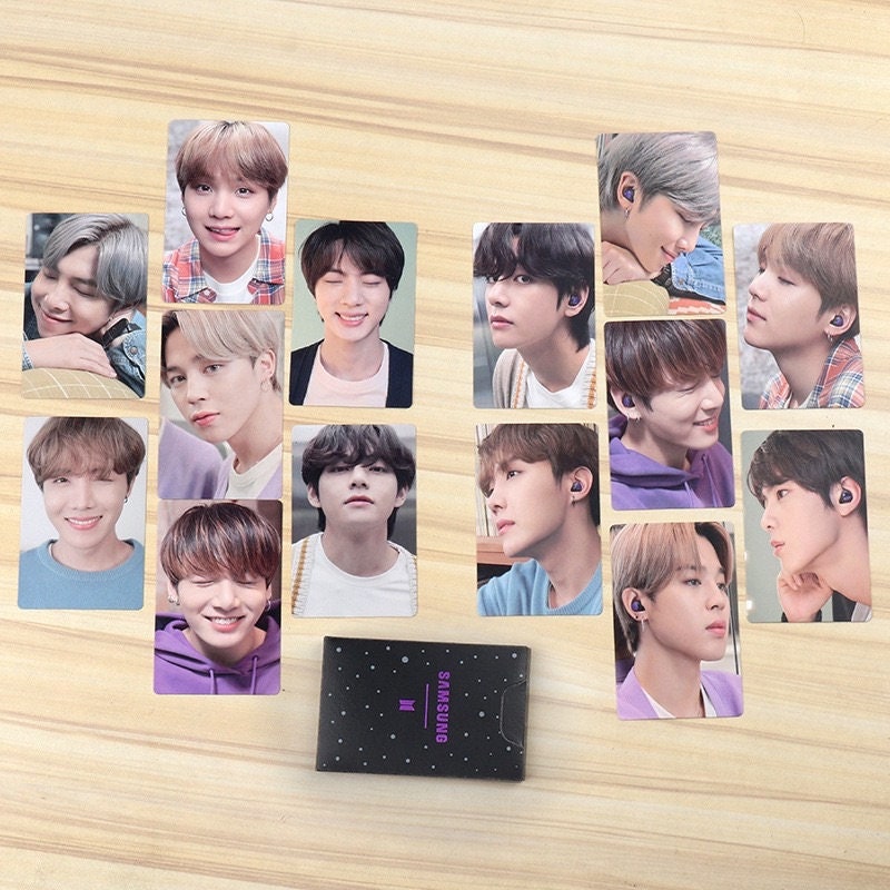 Bts Samsung Galaxy Photocard Set - Etsy Canada