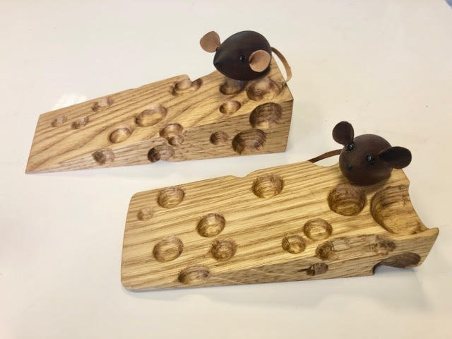Novelty Door Stop, Door Wedge, Mice and Cheese Door Wedge Etsy UK