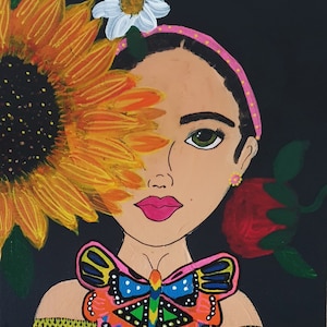 Elisa Butterfly Girl - Biglietto vuoto