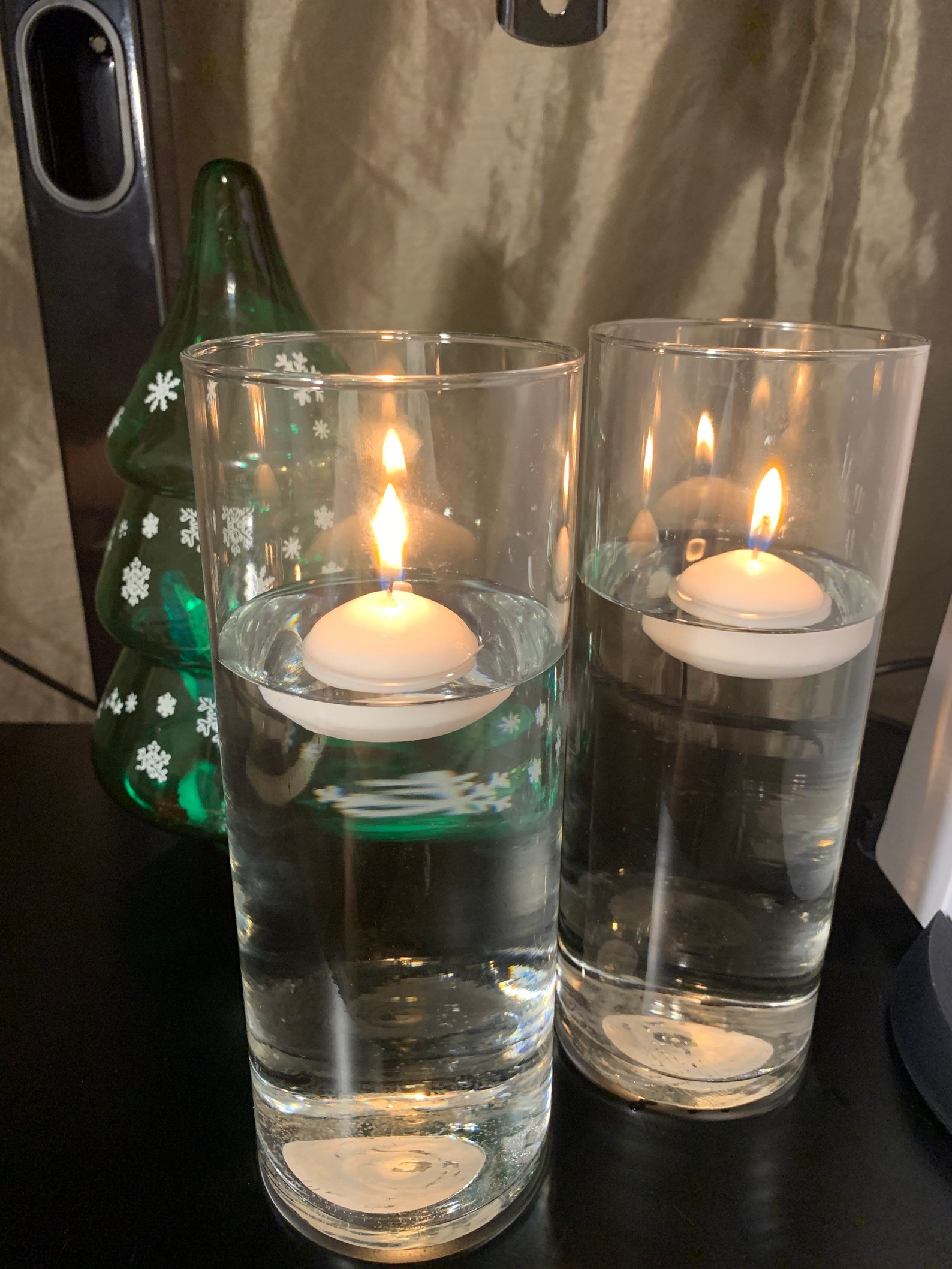 2pk Cylinder Vase Wedding Floating CANDLES wedding decor Etsy