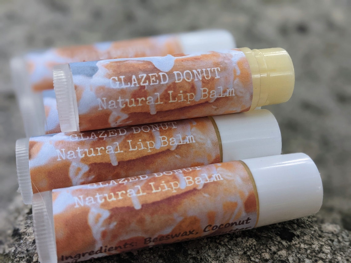 Glazed Donut Lip Butter Lip Balm Lip Moisturizer Lip Etsy