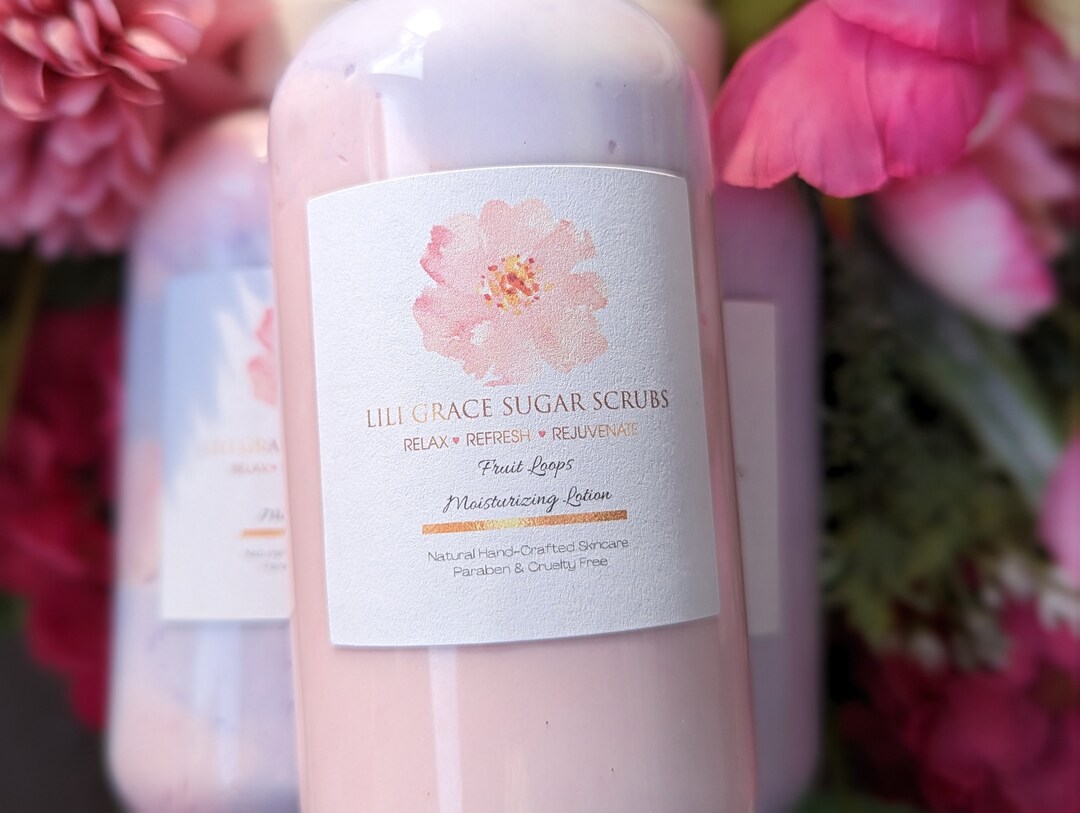 Fruit Loops Lotion, Scented Lotion, Moisturizing Body Lotion, Self Care, Lotion Gift