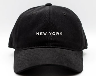 Premium NEW YORK NY Dad Hat | Black Cap | Top Quality