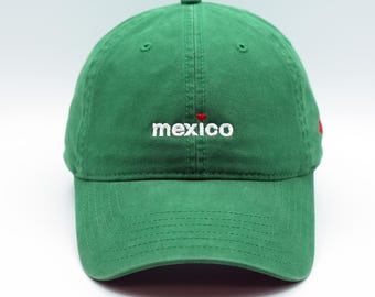 Mexico (Heart) Minimalistic Design - Premium Dad Hat