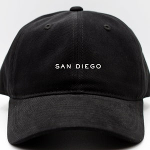 Premium SAN DIEGO CITY papahoed | Zwarte pet | Top kwaliteit