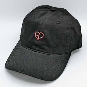 BLACKPINK Logo Heart Embroidered Hat - Premium Quality BLACK PINK