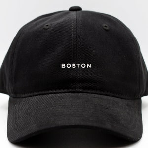 Premium BOSTON CITY papahoed | Zwarte pet | Top kwaliteit