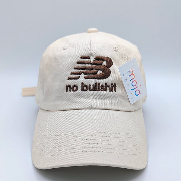 NB No Bullshit - New Balance Dad Hat | Parody | Funny | Trendy