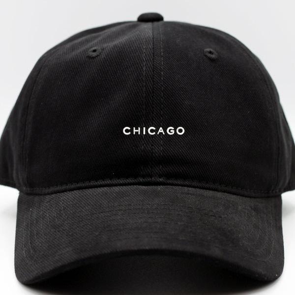 Chicago Heartbeat Dad Hat - Espresso