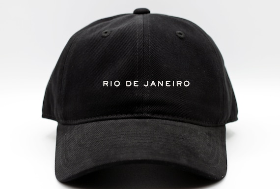 Premium RIO DE JANEIRO Dad Hat Black Cap Top Quality -  Canada