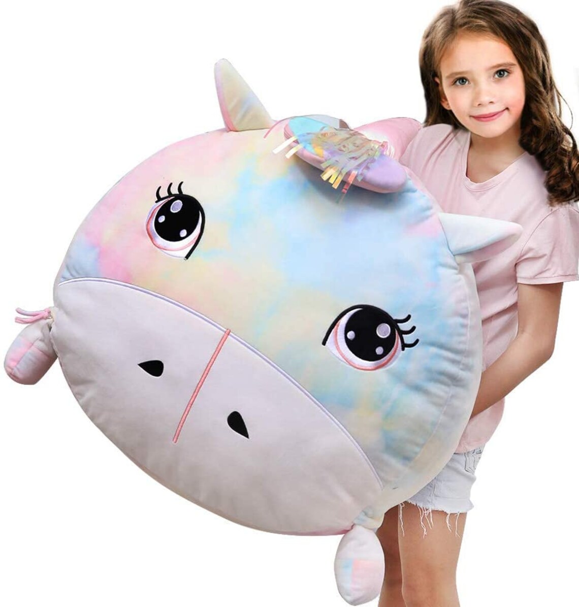 Unicorn Stuffed Animals Storage Bean Bag Chair Cover for Kids Etsy
