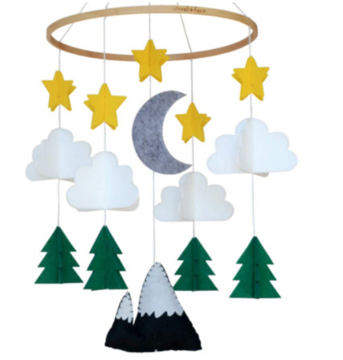 Baby Crib Mobile Nursery Decoration Mobile for Boys and Girls Etsy