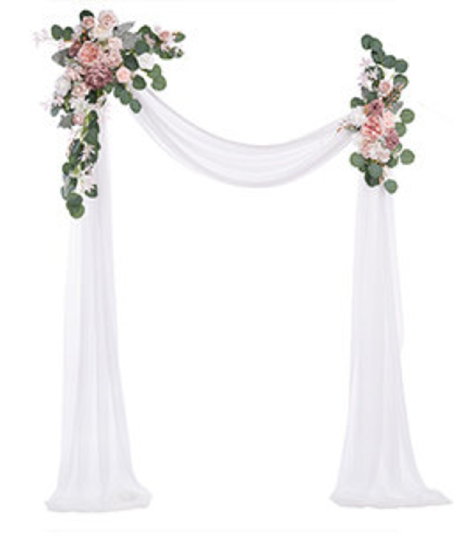 Artificial Wedding Arch Flowers Kit Pack of 3 2pcs Arbor Etsy