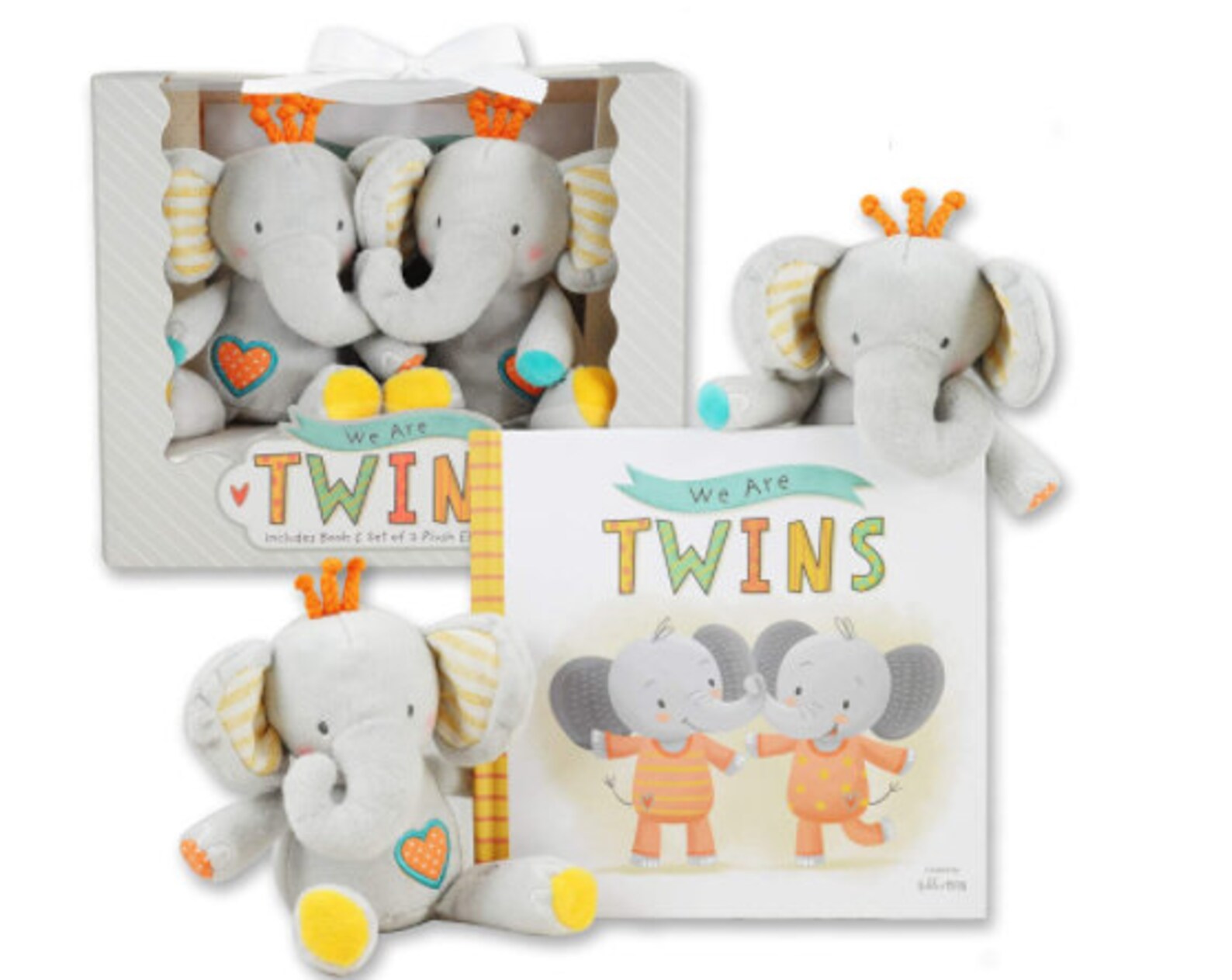 Baby and Toddler Twin Gift Set Includes Keepsake Book and Set Etsy