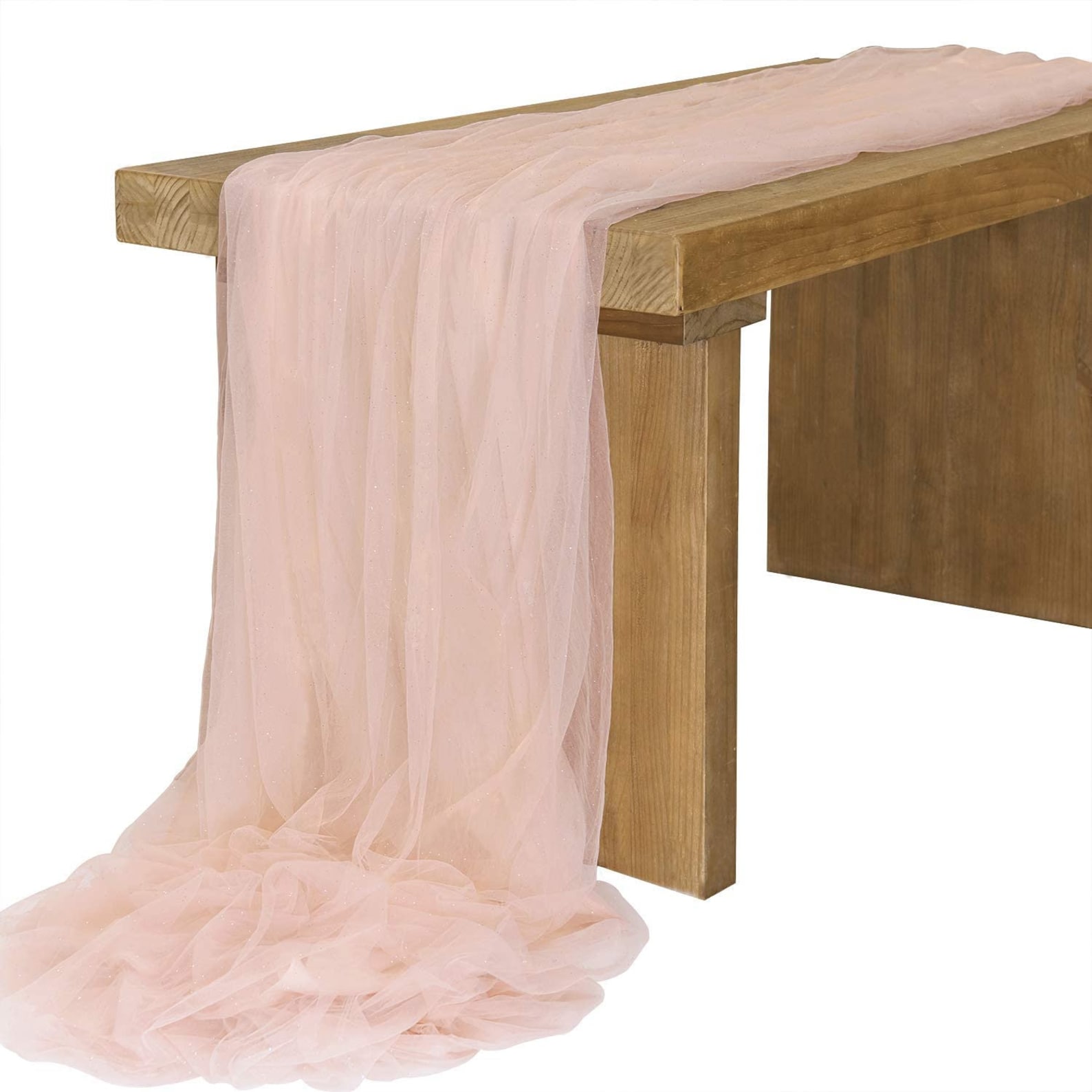 30x195 inch Extra Long Tulle Table Runner for Wedding Etsy