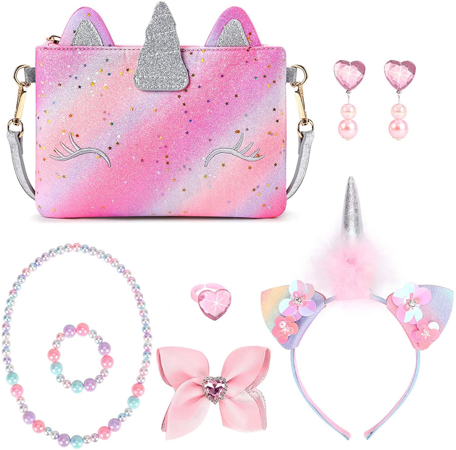 Dress Up Jewelry for Little Girls Toddler Unicorn Gift Pretend Etsy