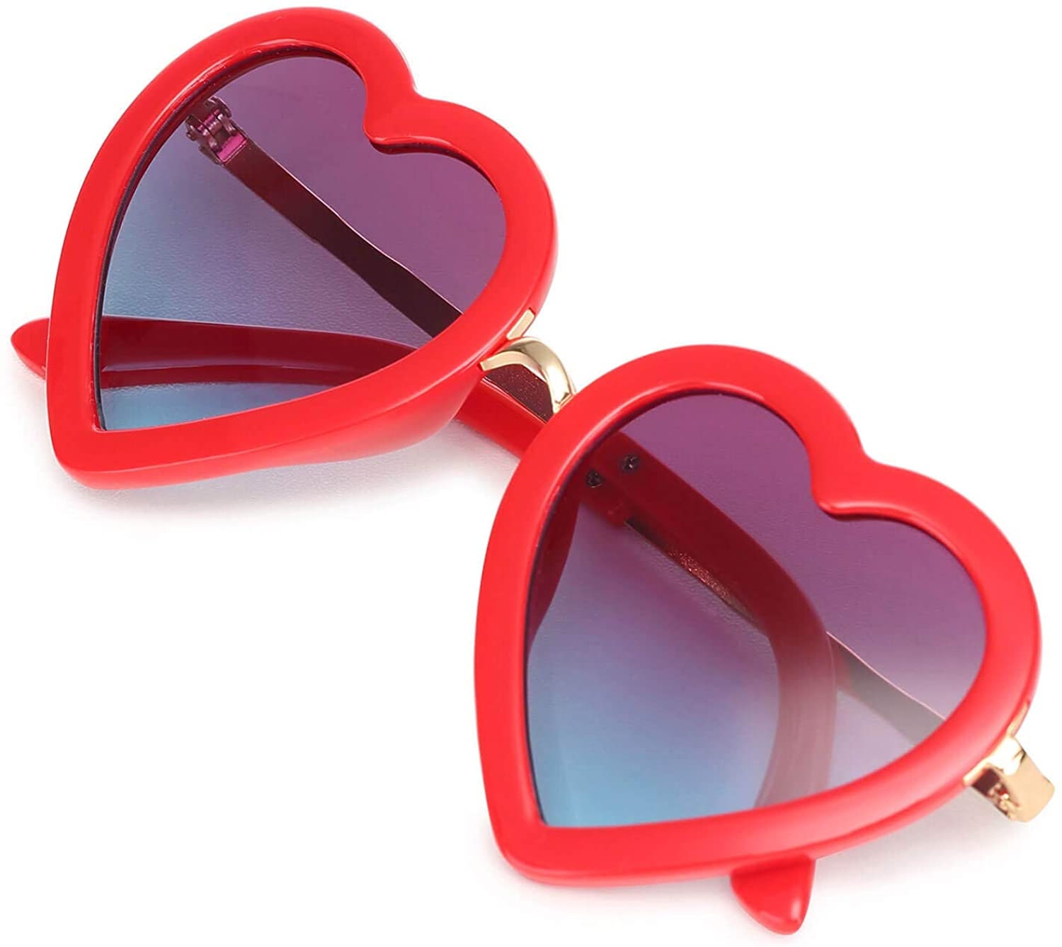 Polarized Heart Shaped Sunglasses for Toddler Girls Age 310 Etsy