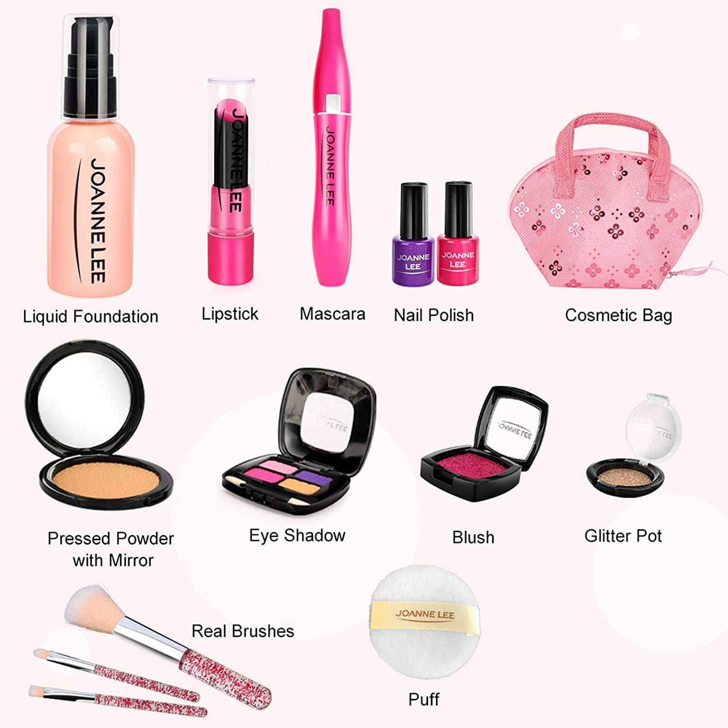 Pretend Makeup Kit for Girls Beauty Basic 13 Piece Kids Etsy
