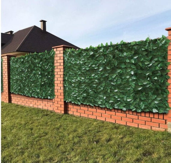 39 x 118 Faux Ivy Privacy Fence Screen Artificial Etsy