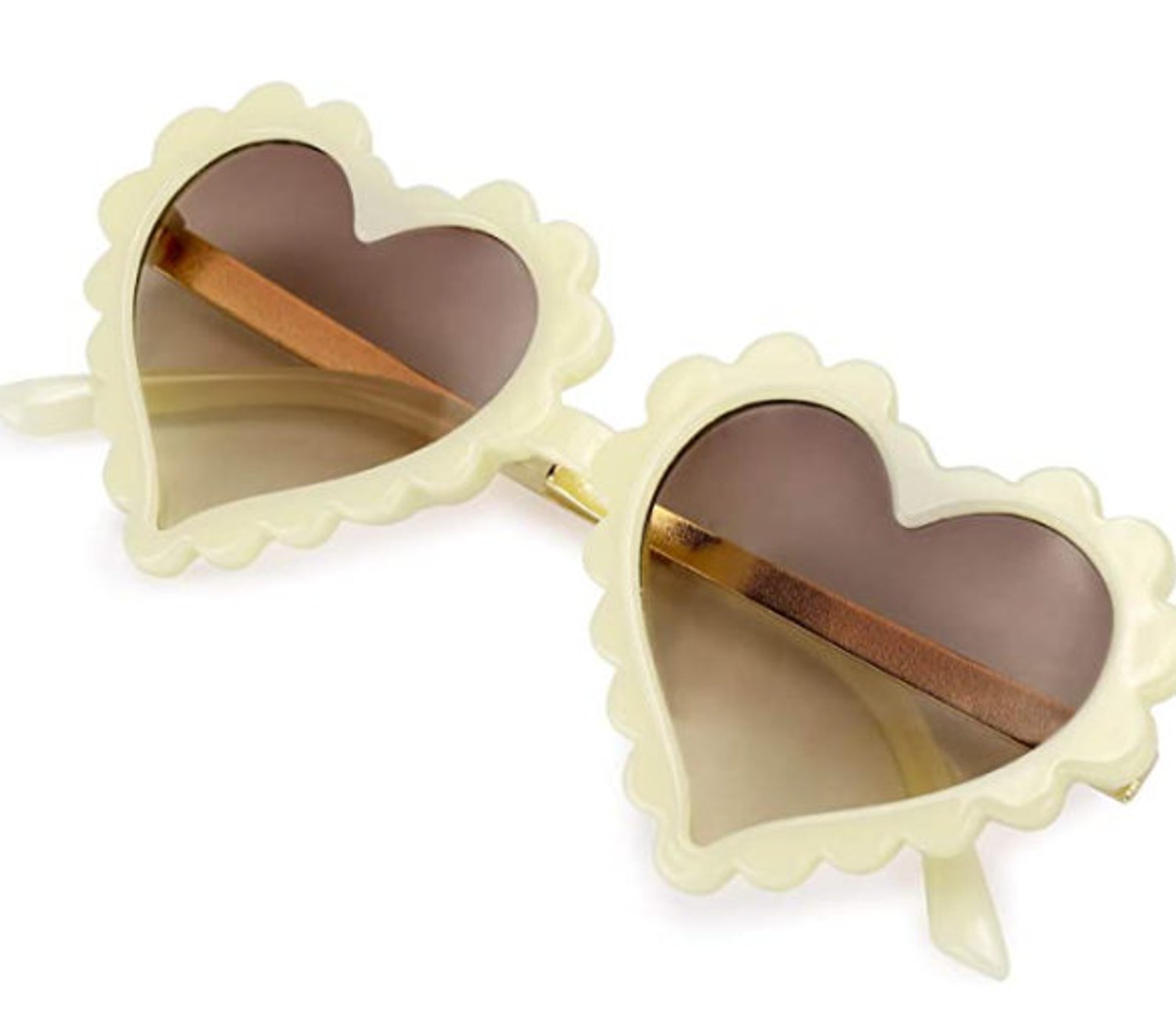 Polarized Heart Shaped Sunglasses for Toddler Girls Age 310 Etsy