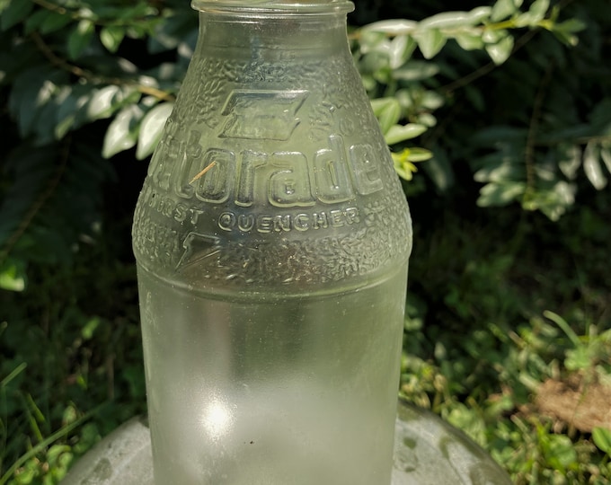 16oz Glass Gatorade Bottle Etsy
