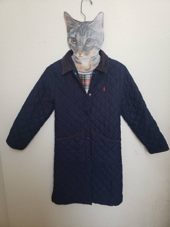 Quilted long Ralph Lauren coat