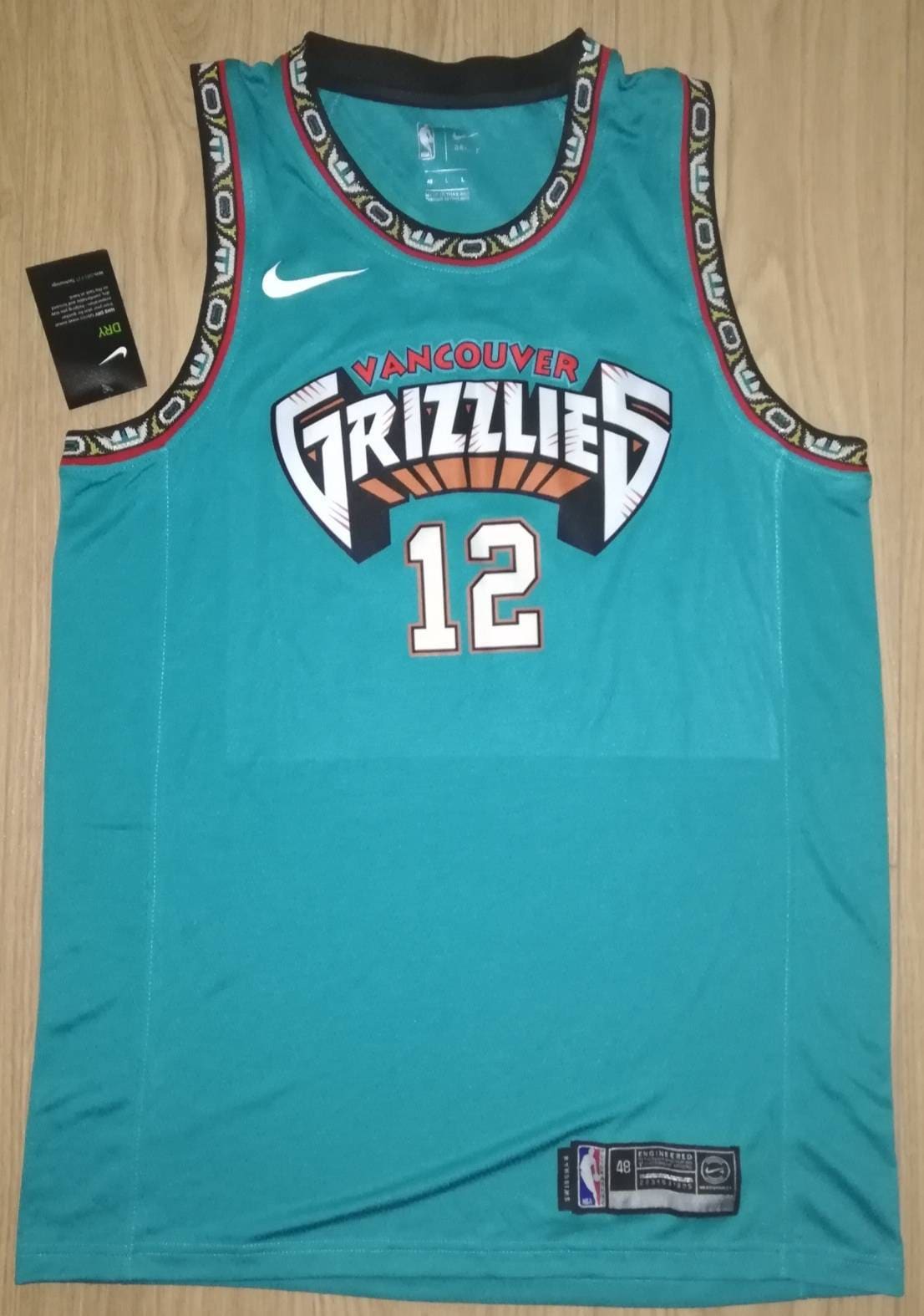 NBA Ja Morant Memphis Grizzlies Large Jersey | Etsy