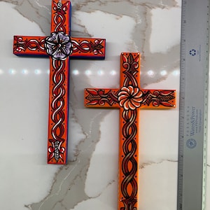 Armenian Cross, beautiful hand painted wood cross, Armenian Gift Idea, Khachkar