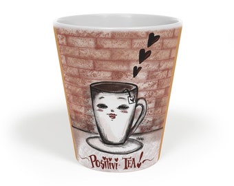 Positivi Tea - positive vibes mug design - Mug, 12oz