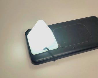 Phone flashlight Lantern Light Diffuser Camping Stocking Stuffer Cozy Ambient Light Outdoor Lantern Phone Attachment For Camping Smartphone